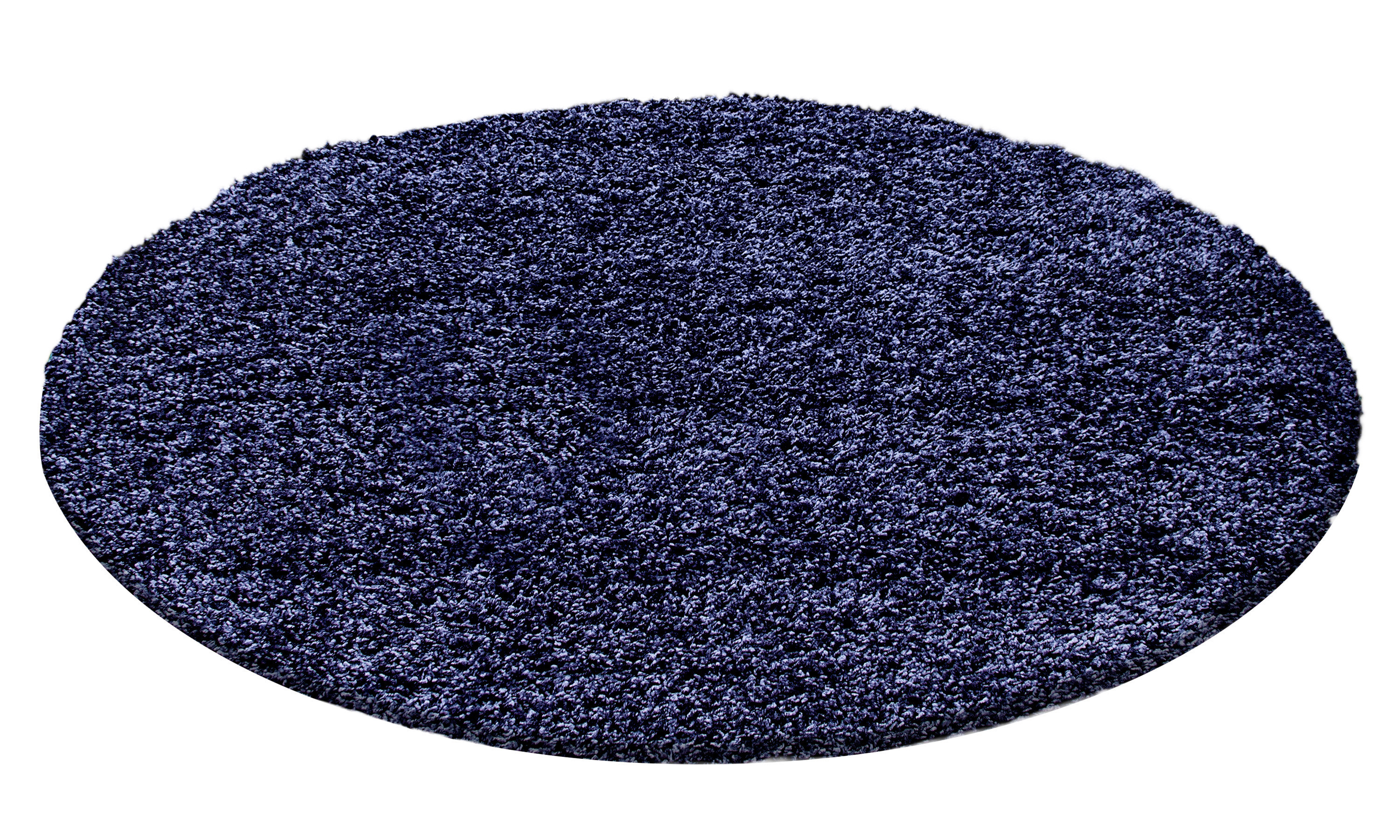 Kusový koberec Life Shaggy 1500 navy kruh 4