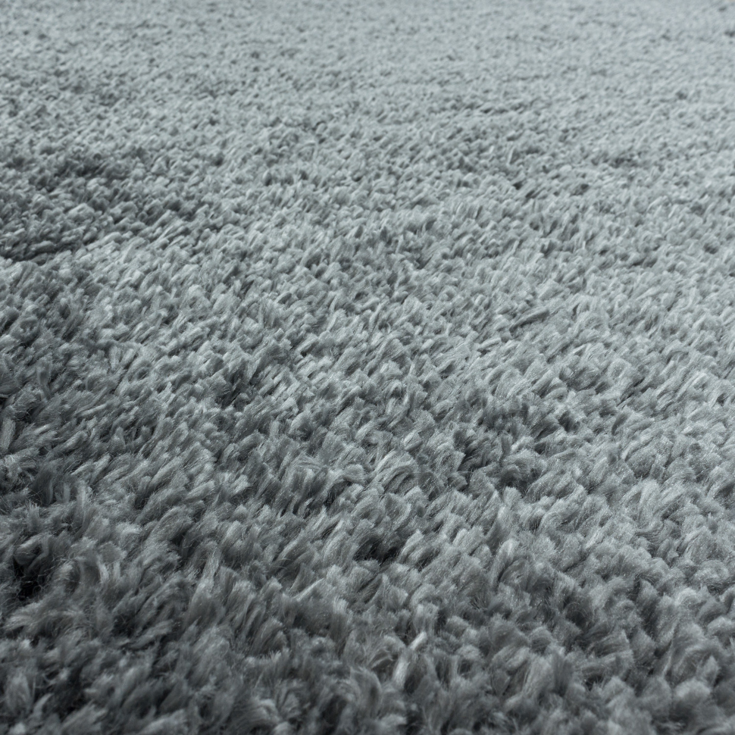 Kusový koberec Fluffy Shaggy 3500 light grey kruh 4