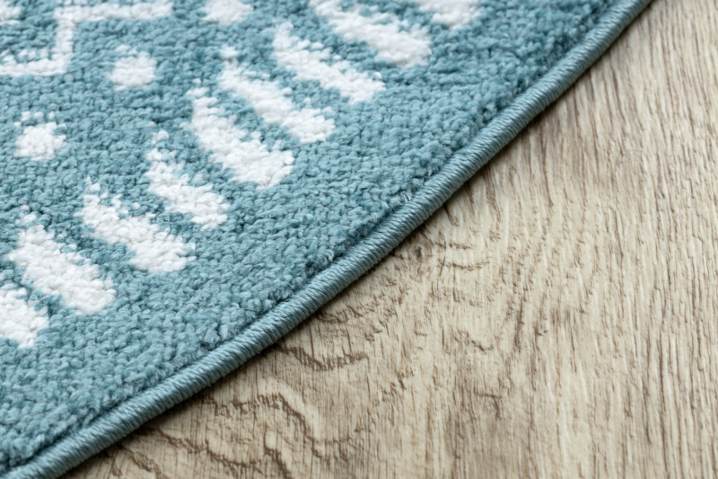 Kusový koberec Napkin blue kruh 2