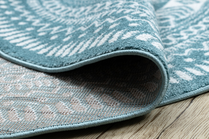 Kusový koberec Napkin blue kruh 5