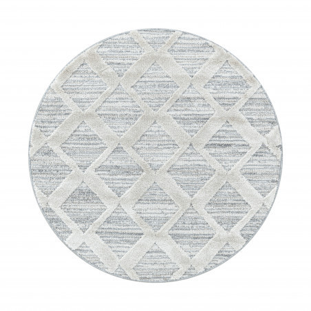 Kusový koberec Pisa 4703 Grey kruh