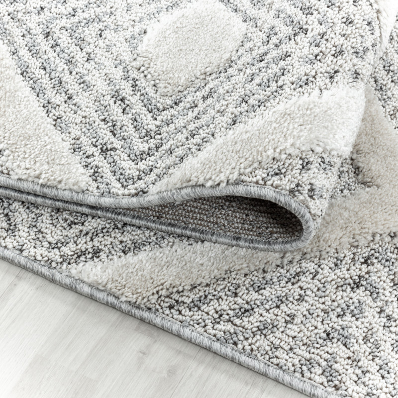 Kusový koberec Pisa 4707 Grey kruh 4