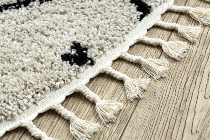 Kusový koberec Berber Tetuan B751 cream kruh Kruh Ø 120 cm 5