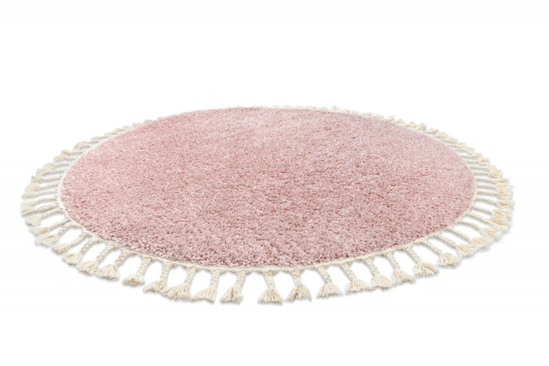 Kusový koberec Berber 9000 pink kruh Kruh Ø 120 cm (obrázek 7)