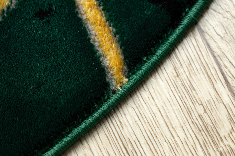 Kusový koberec Emerald 1020 green and gold kruh Kruh Ø 120 cm 3