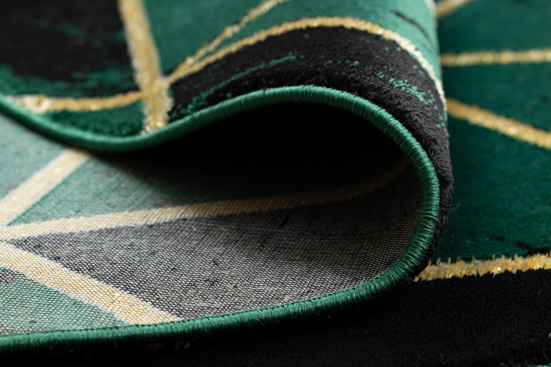 Kusový koberec Emerald 1020 green and gold kruh Kruh Ø 120 cm 5