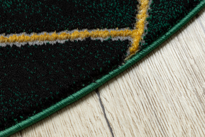 Kusový koberec Emerald 1022 green and gold kruh Kruh Ø 120 cm 4