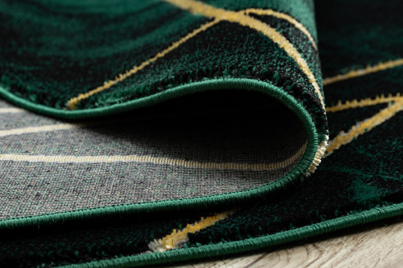 Kusový koberec Emerald 1022 green and gold kruh Kruh Ø 120 cm (obrázek 7)