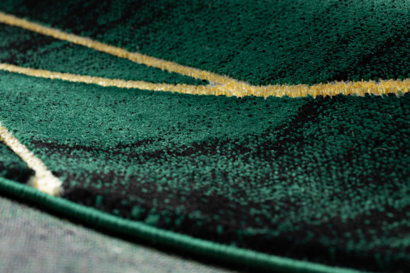 Kusový koberec Emerald 1022 green and gold kruh Kruh Ø 120 cm (obrázek 8)