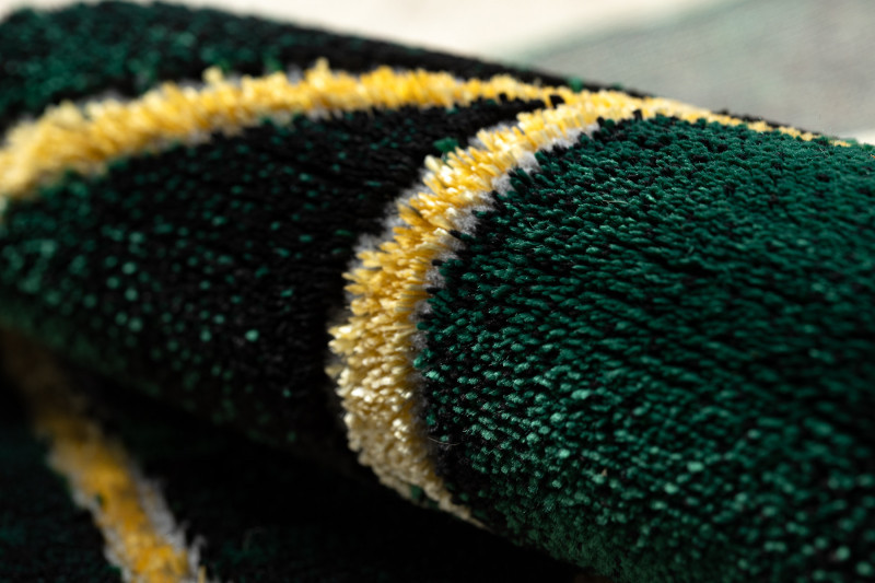Kusový koberec Emerald 1022 green and gold kruh Kruh Ø 120 cm (obrázek 10)
