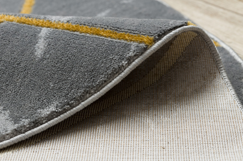 Kusový koberec Emerald geometric 1012 grey and gold kruh Kruh Ø 120 cm 5