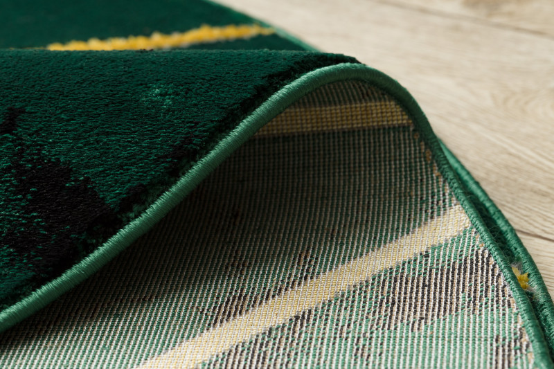 Kusový koberec Emerald geometric 1012 green and gold kruh Kruh Ø 120 cm 3