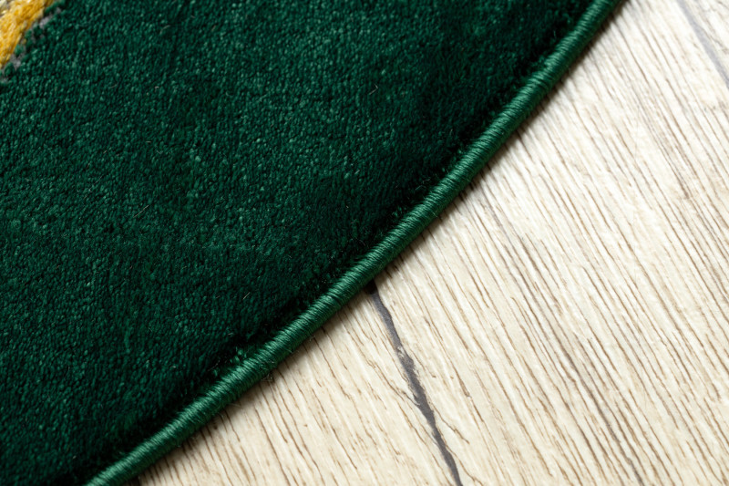 Kusový koberec Emerald 1013 green and gold kruh Kruh Ø 120 cm 5