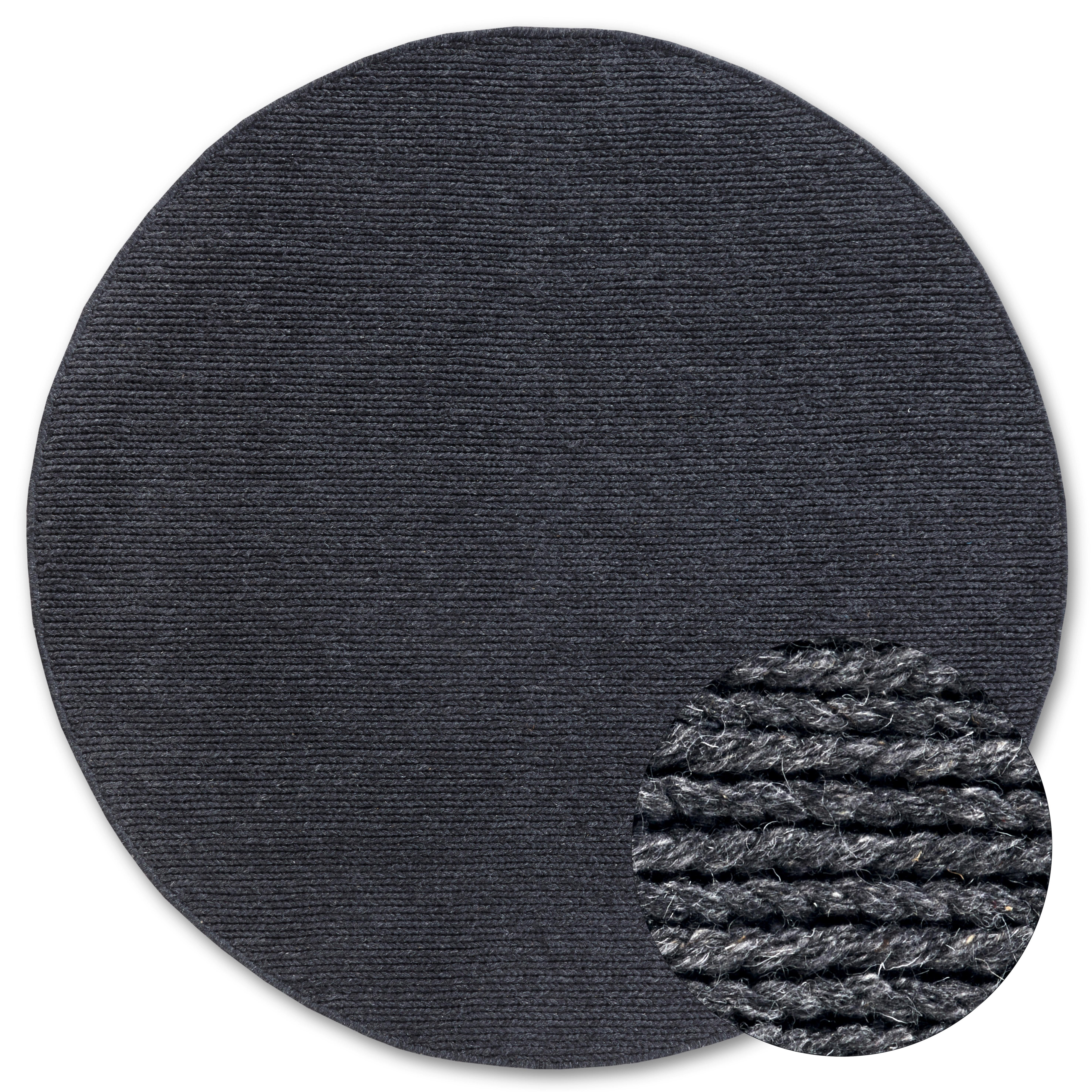 Kusový koberec Villeroy & Boch 106051 Anthracite kruh Kruh Ø 160 cm 2