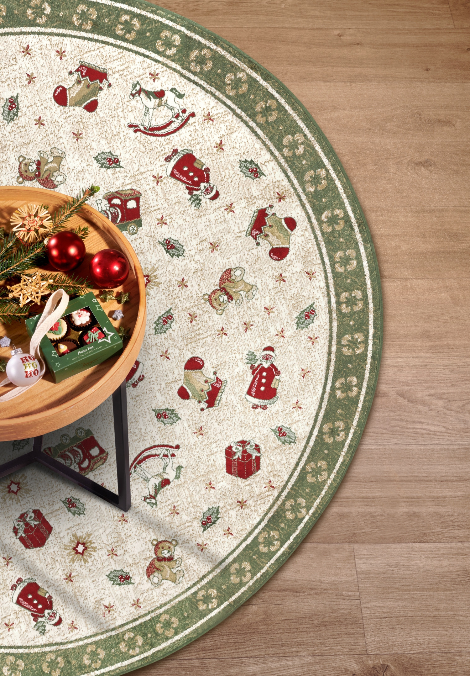 Kusový koberec Villeroy & Boch Toy's delight 106218 Green, Multicolor kruh Kruh Ø 160 cm 5