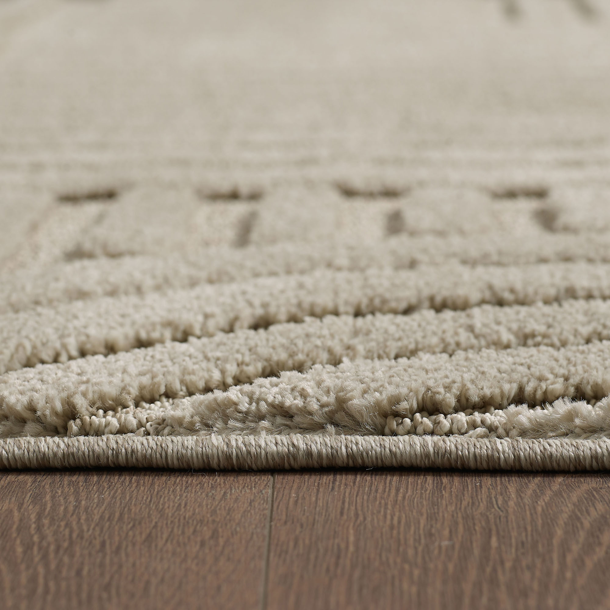 Kusový koberec Art 1121 Beige kruh 3