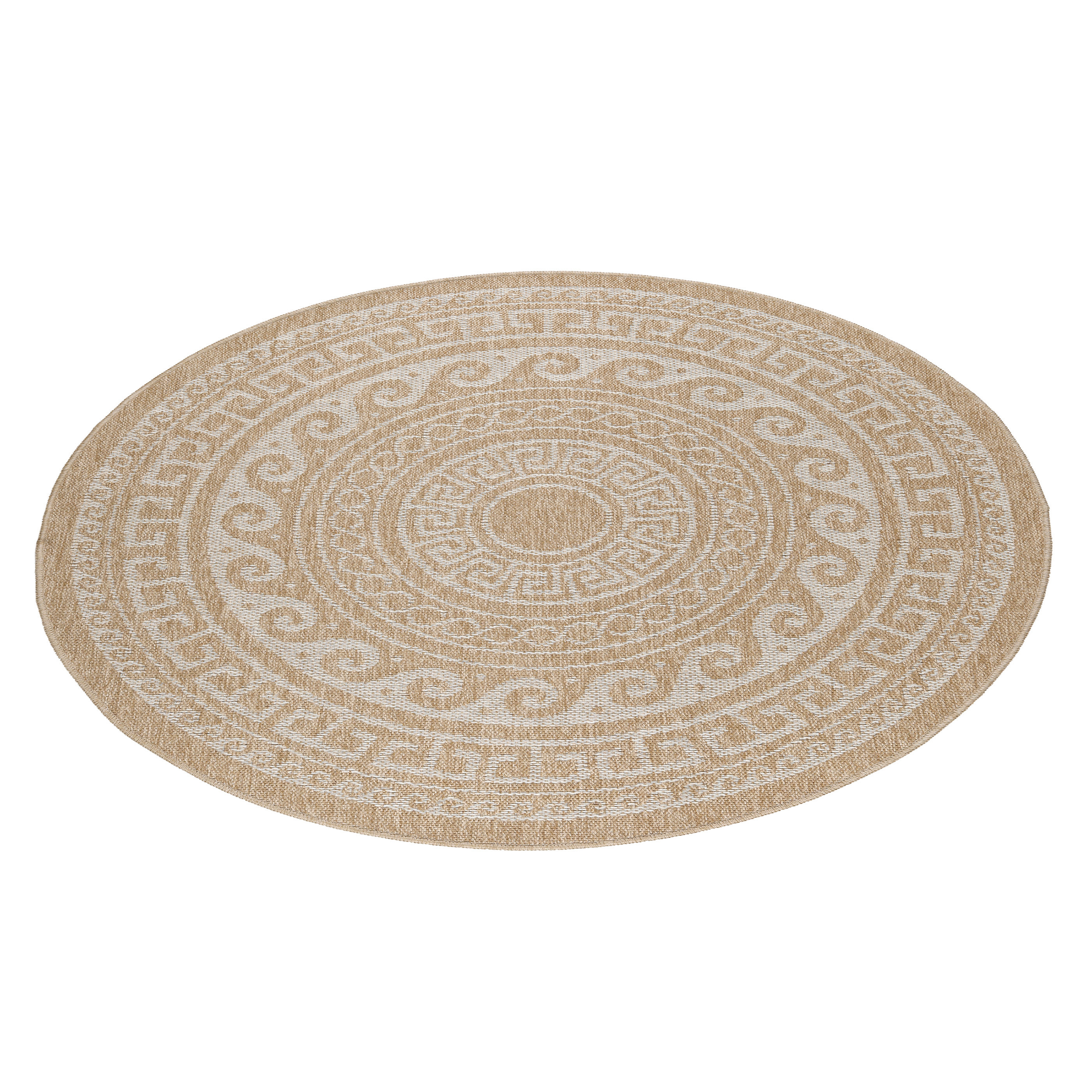 Kusový koberec Comilla 887 Beige kruh 3