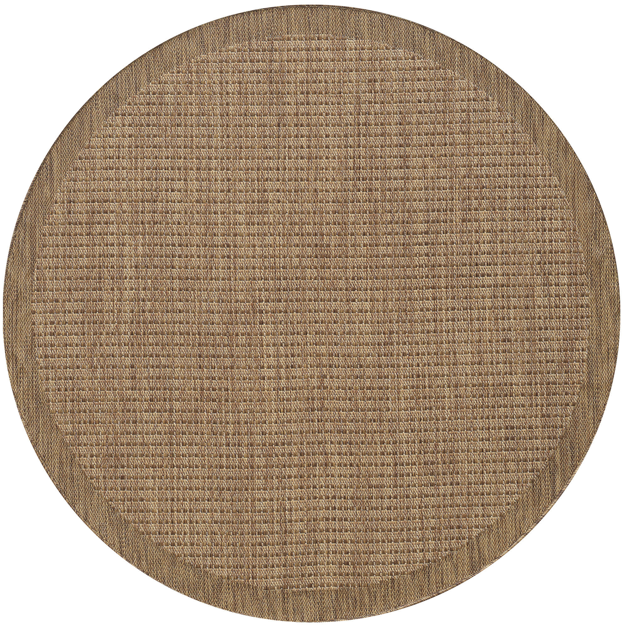 Kusový koberec Giza 1410 Brown kruh
