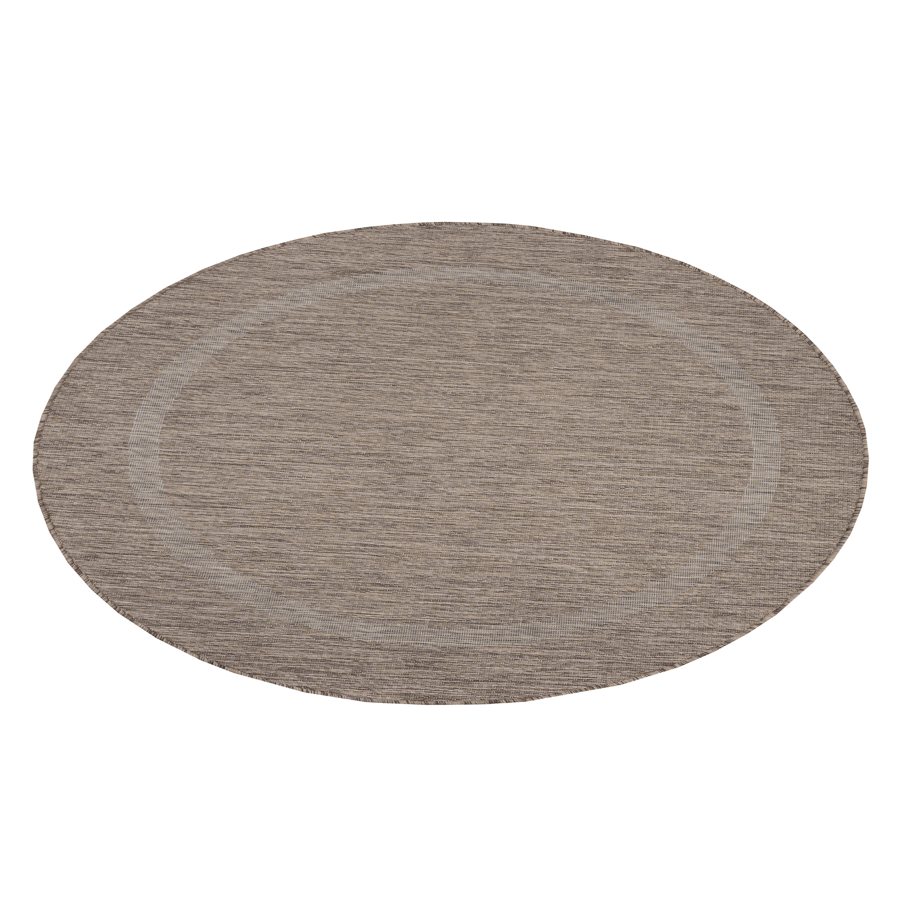 Kusový koberec Relax 4311 Brown kruh 3