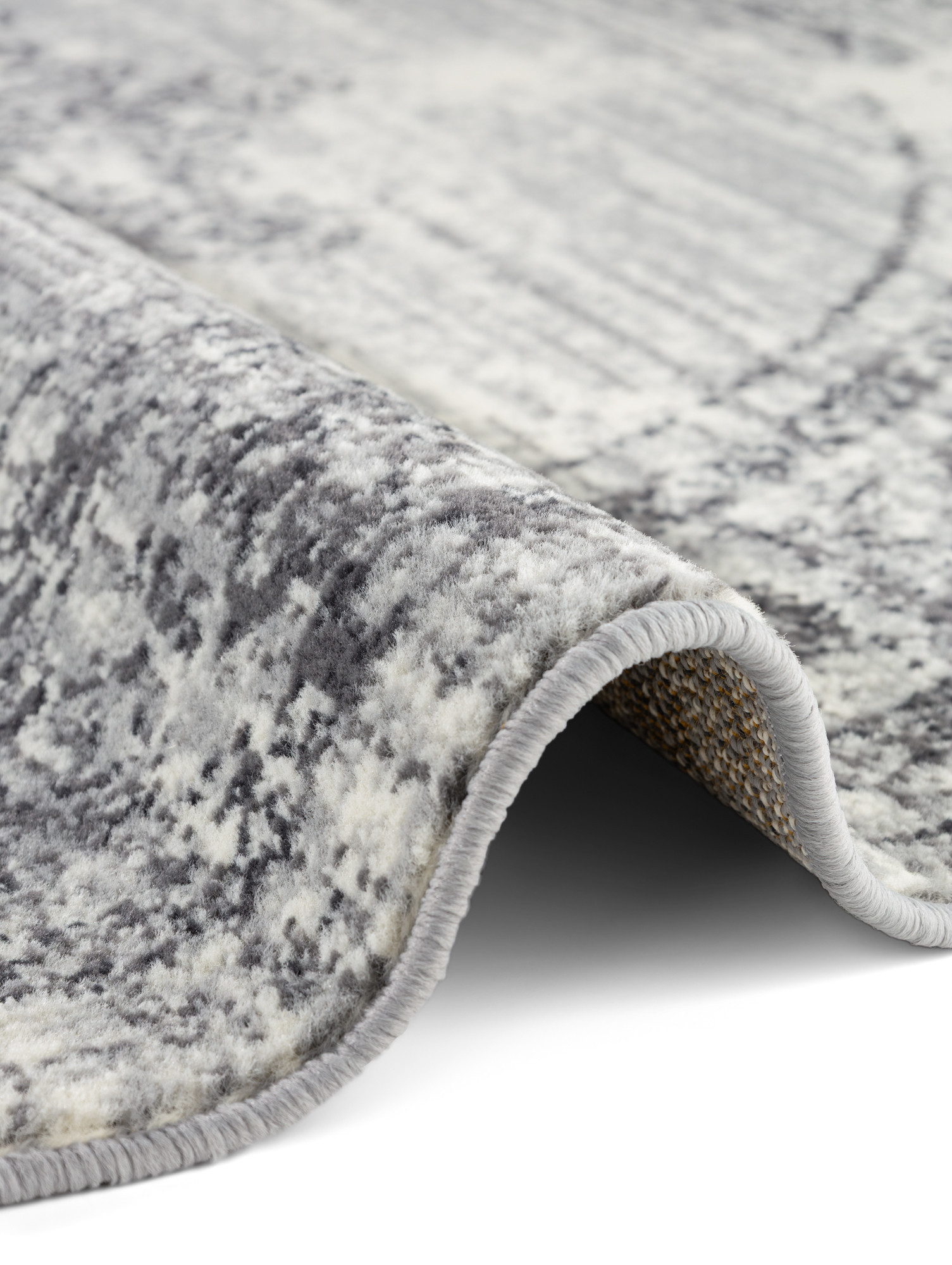 Kusový koberec Gloria Lydia Creme Grey kruh 4