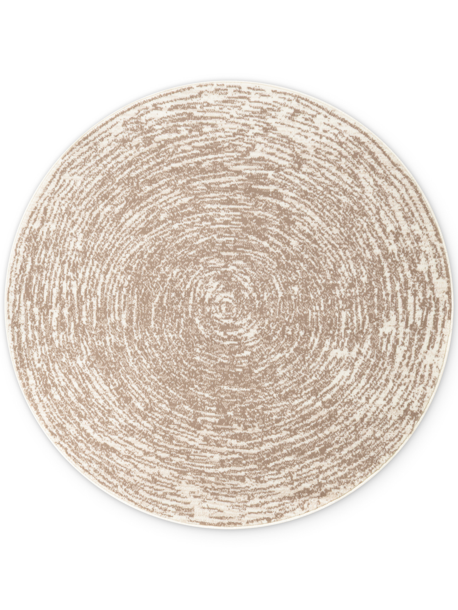 Kusový koberec Gloria Cavallo Creme Beige kruh