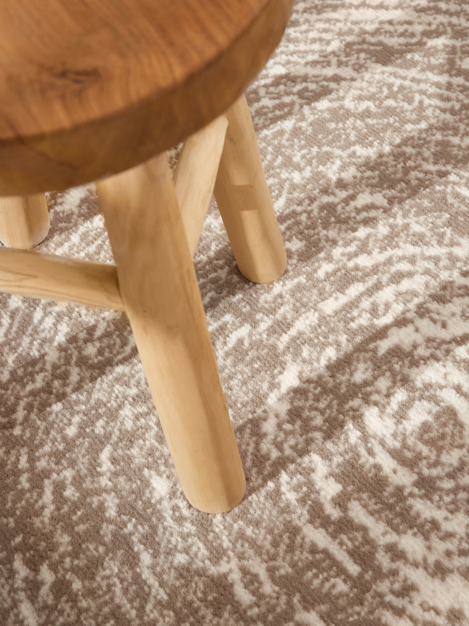 Kusový koberec Gloria Cavallo Creme Beige kruh 120x120 cm (obrázek 7)