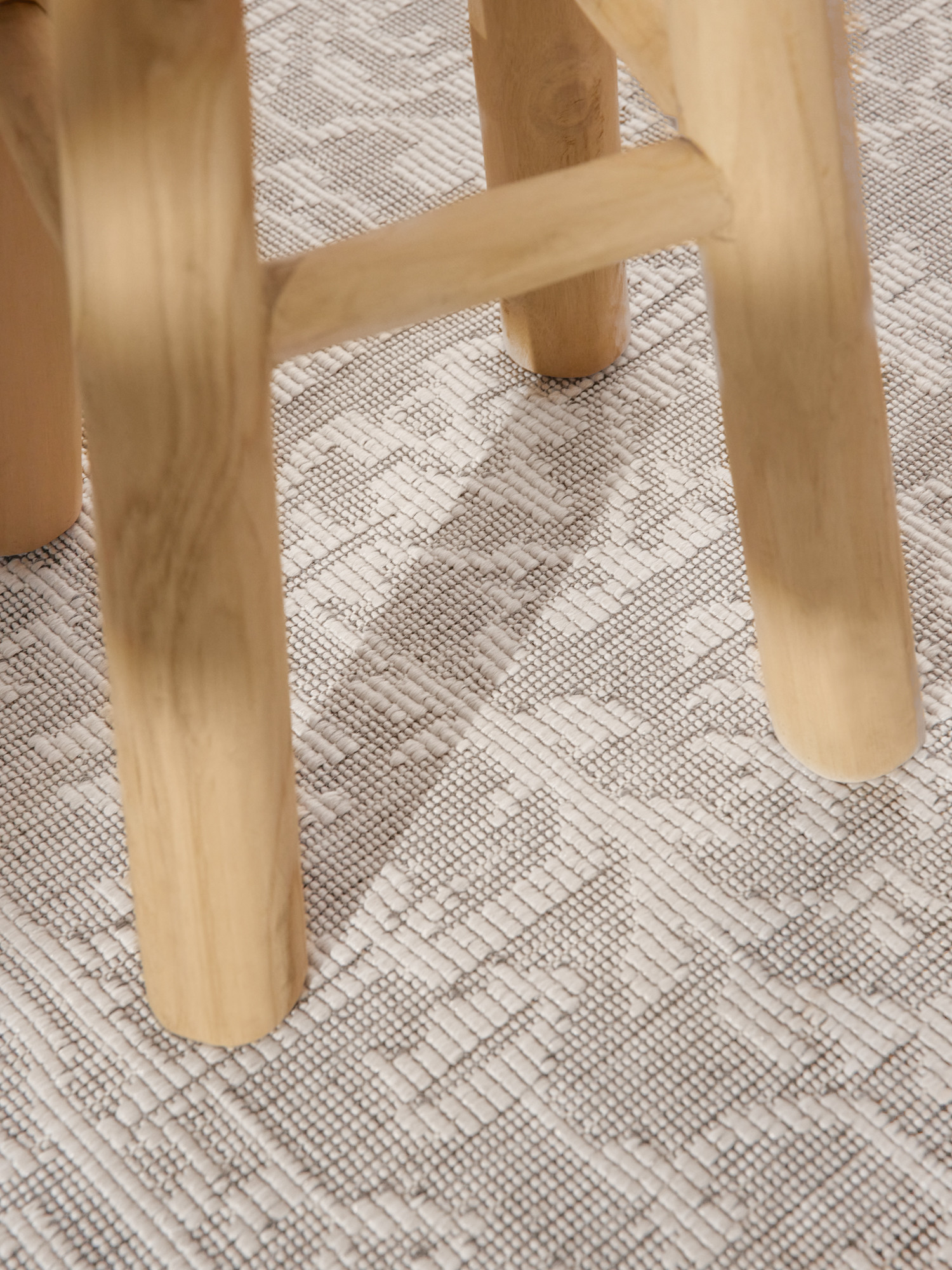 Kusový koberec Duet Kona White/Gray kruh - na ven i na doma 160x160 cm (obrázek 10)