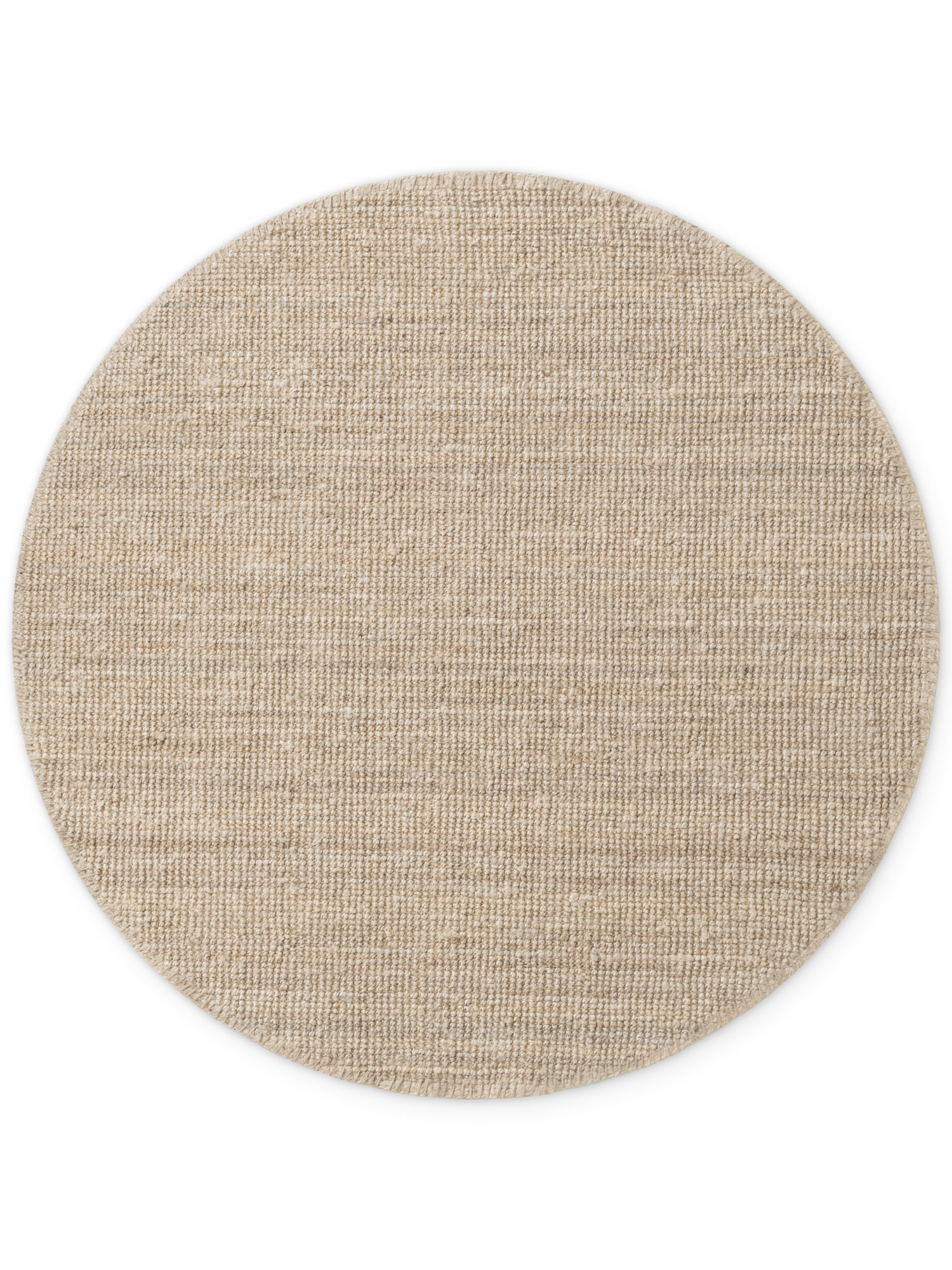 Kusový koberec Jaipur Ivory/White kruh