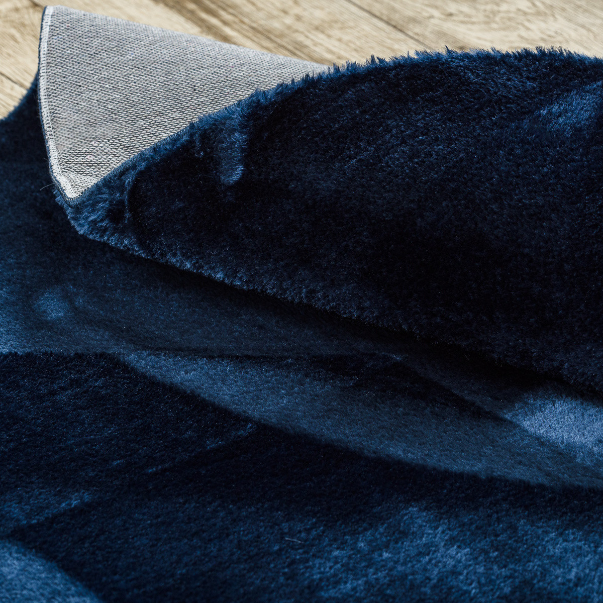 Kusový koberec Visco Rabbit Dark blue 10 kruh Kruh Ø 120 cm 2