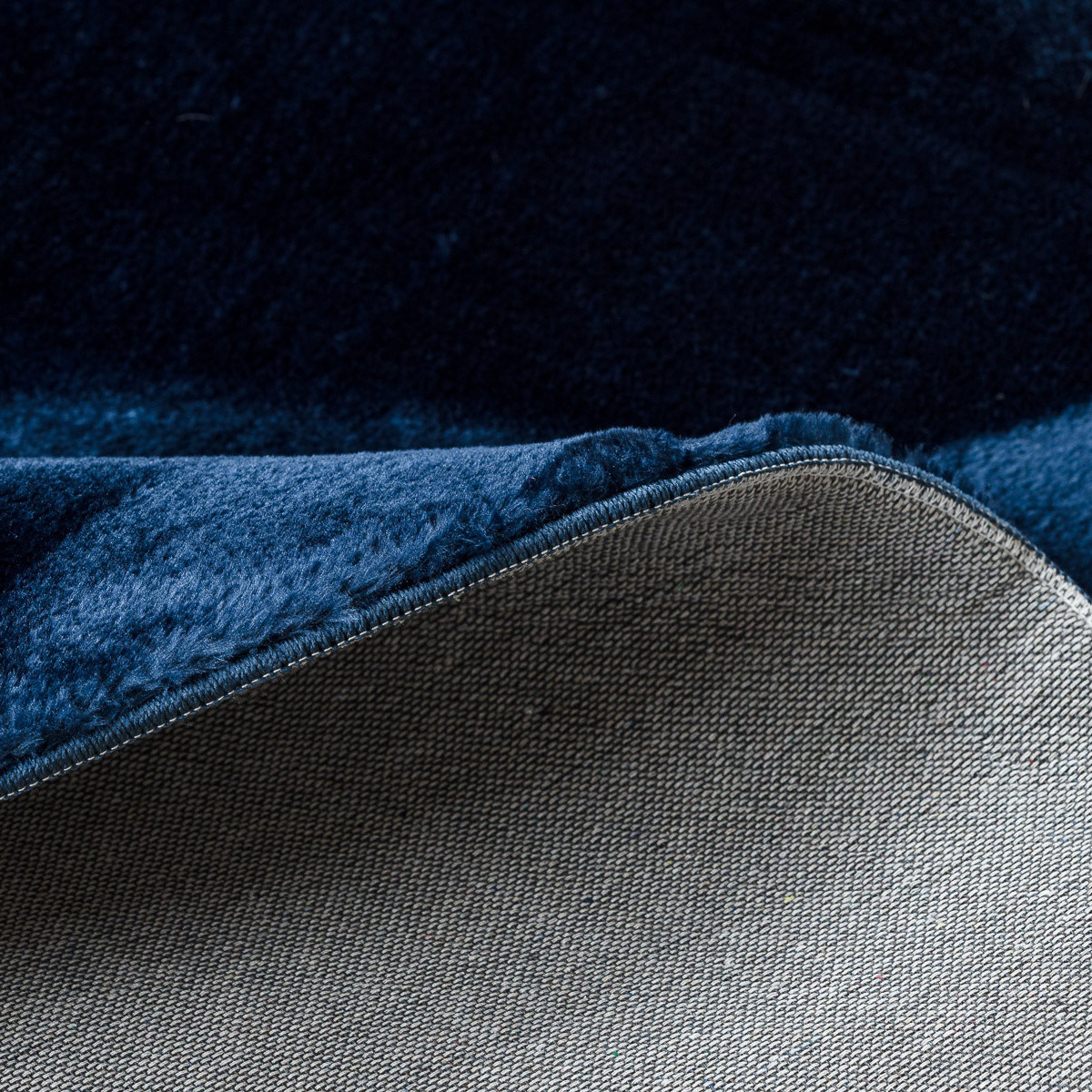 Kusový koberec Visco Rabbit Dark blue 10 kruh Kruh Ø 120 cm 5