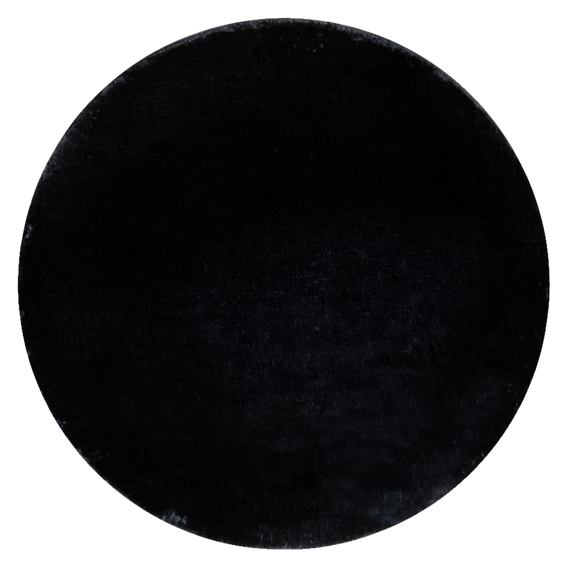 Kusový koberec Visco Rabbit Black 5 kruh Kruh Ø 120 cm