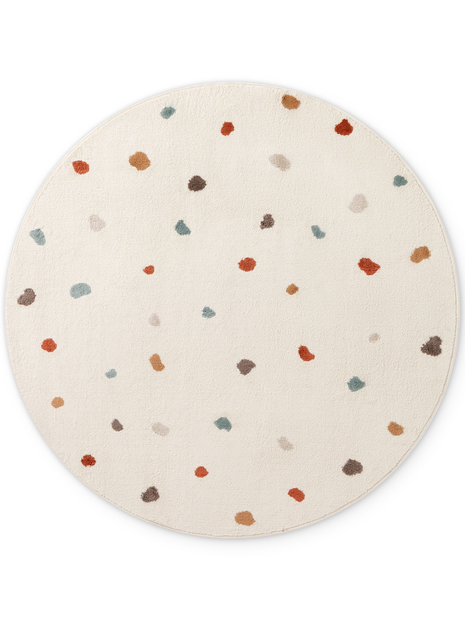 Kusový koberec Adventures 106210 Cream Multicolor kruh Kruh Ø 160 cm