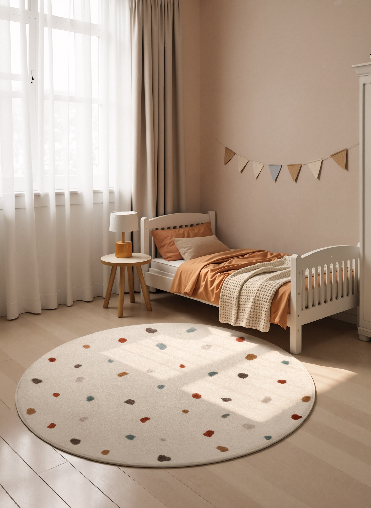 Kusový koberec Adventures 106210 Cream Multicolor kruh Kruh Ø 160 cm (obrázek 11)