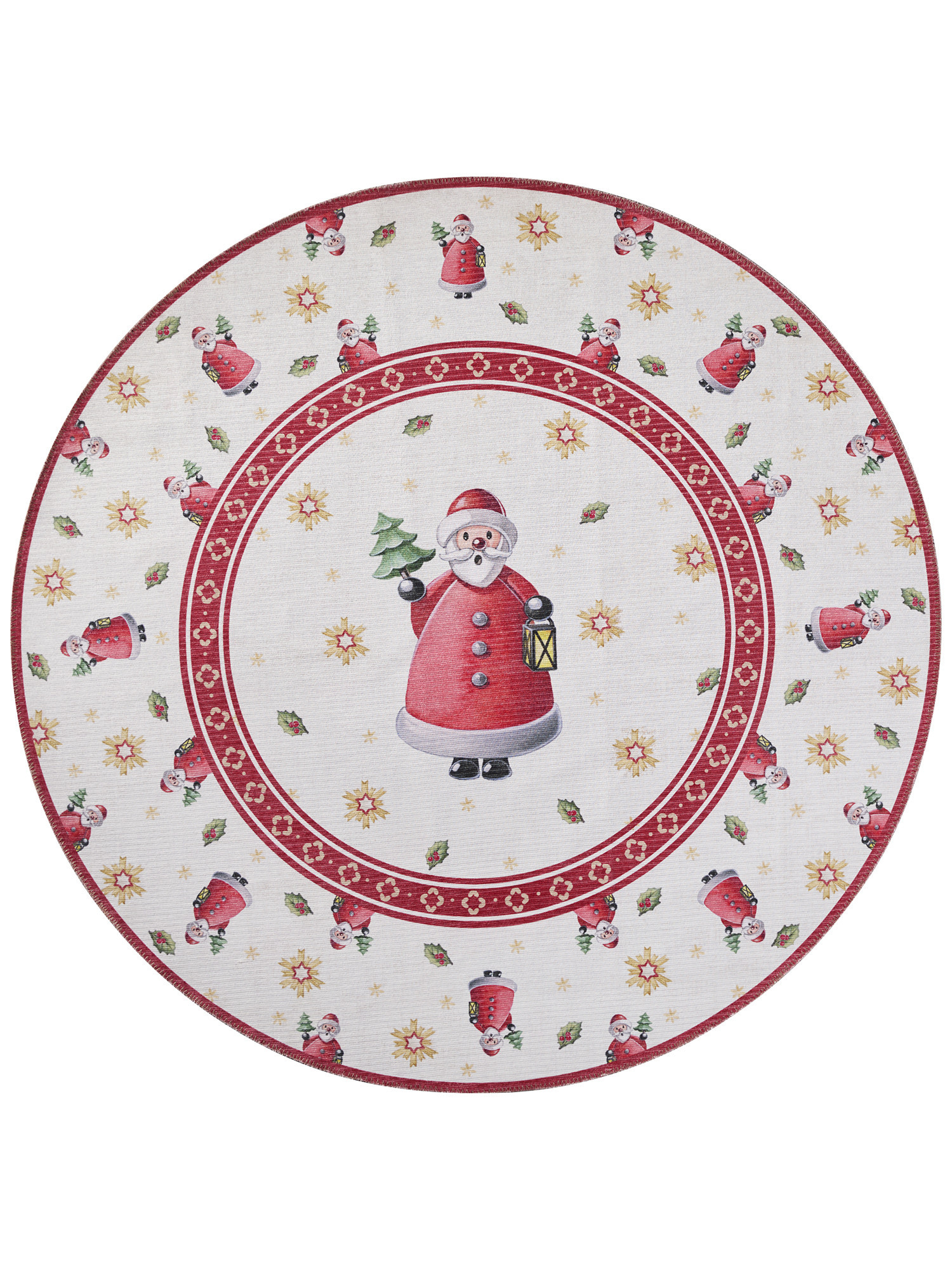 Kusový koberec Villeroy & Boch Toy's delight 106273 Cream, Red kruh Kruh Ø 160 cm