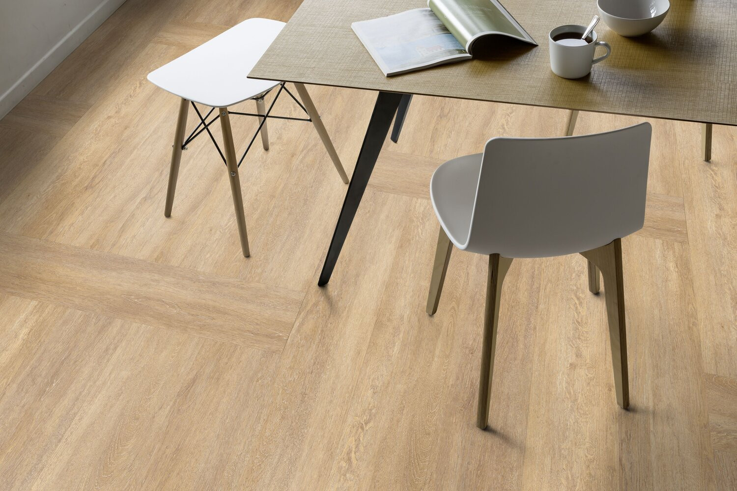 Vinylová podlaha Creation 40 Honey Oak 0441 - lepená 184x1219 mm 2