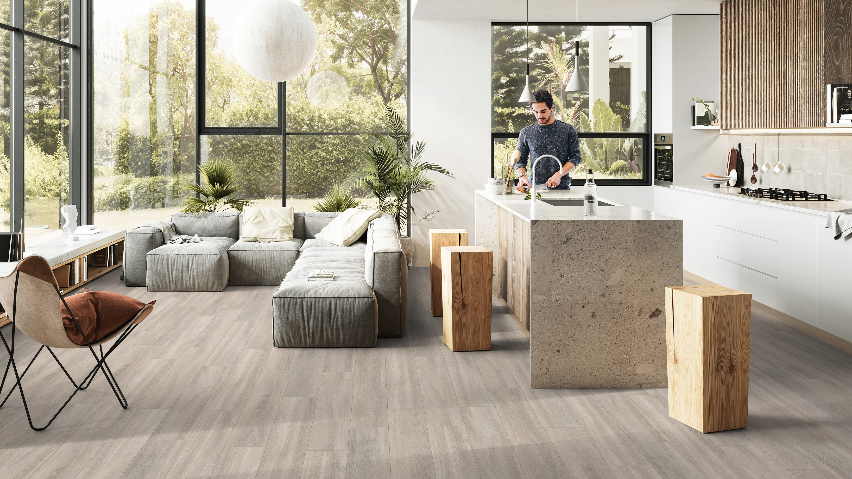 Vinylová podlaha Creation 40 Bostonian Oak Beige 0853 - lepená 184x1219 mm (obrázek 8)