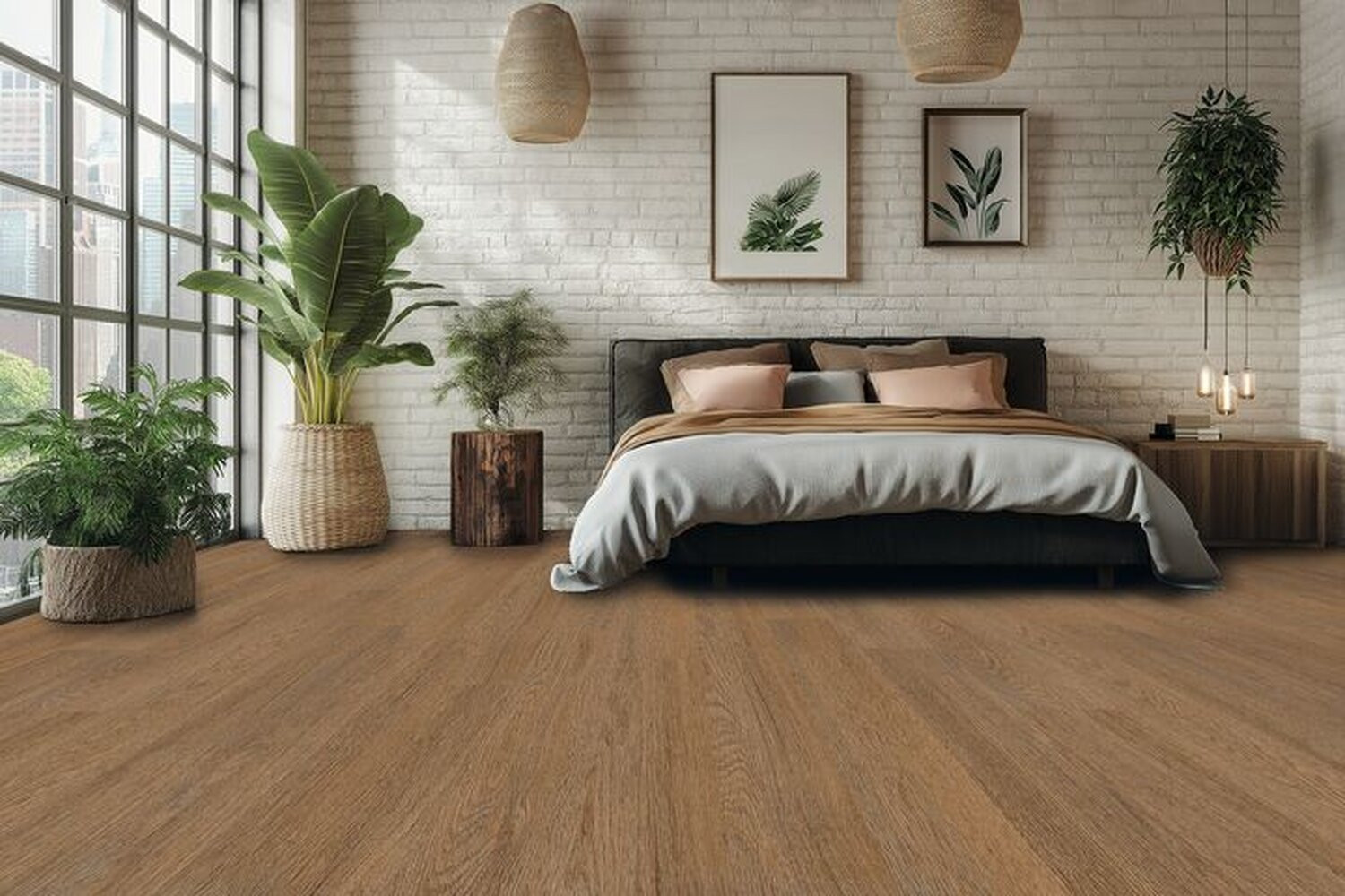 Vinylová podlaha Creation 40 Tamo Light Brown 1569 - lepená 184x1219 mm 2