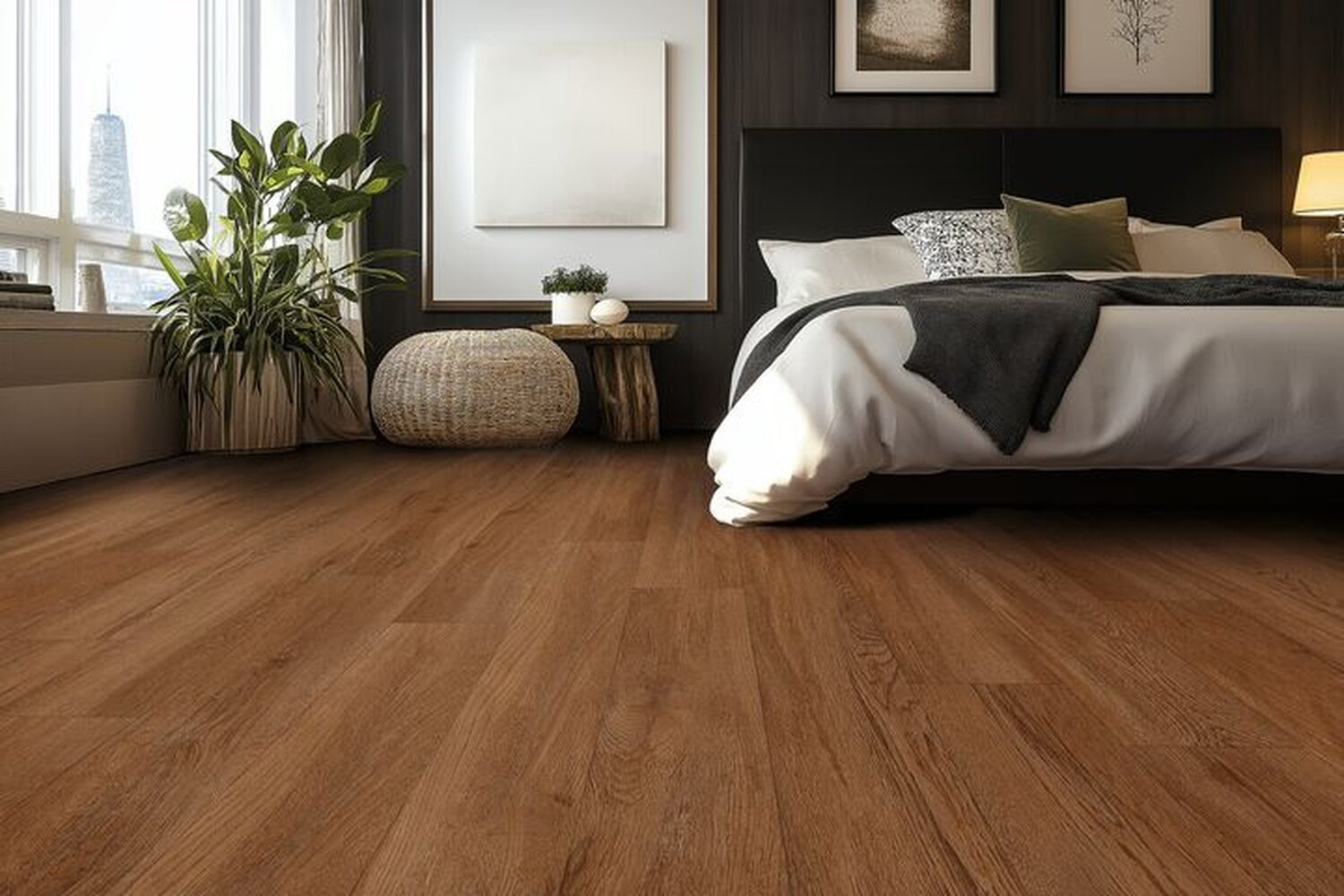 Vinylová podlaha Creation 40 Quartet Dark Brown 1597 - lepená 184x1219 mm 2