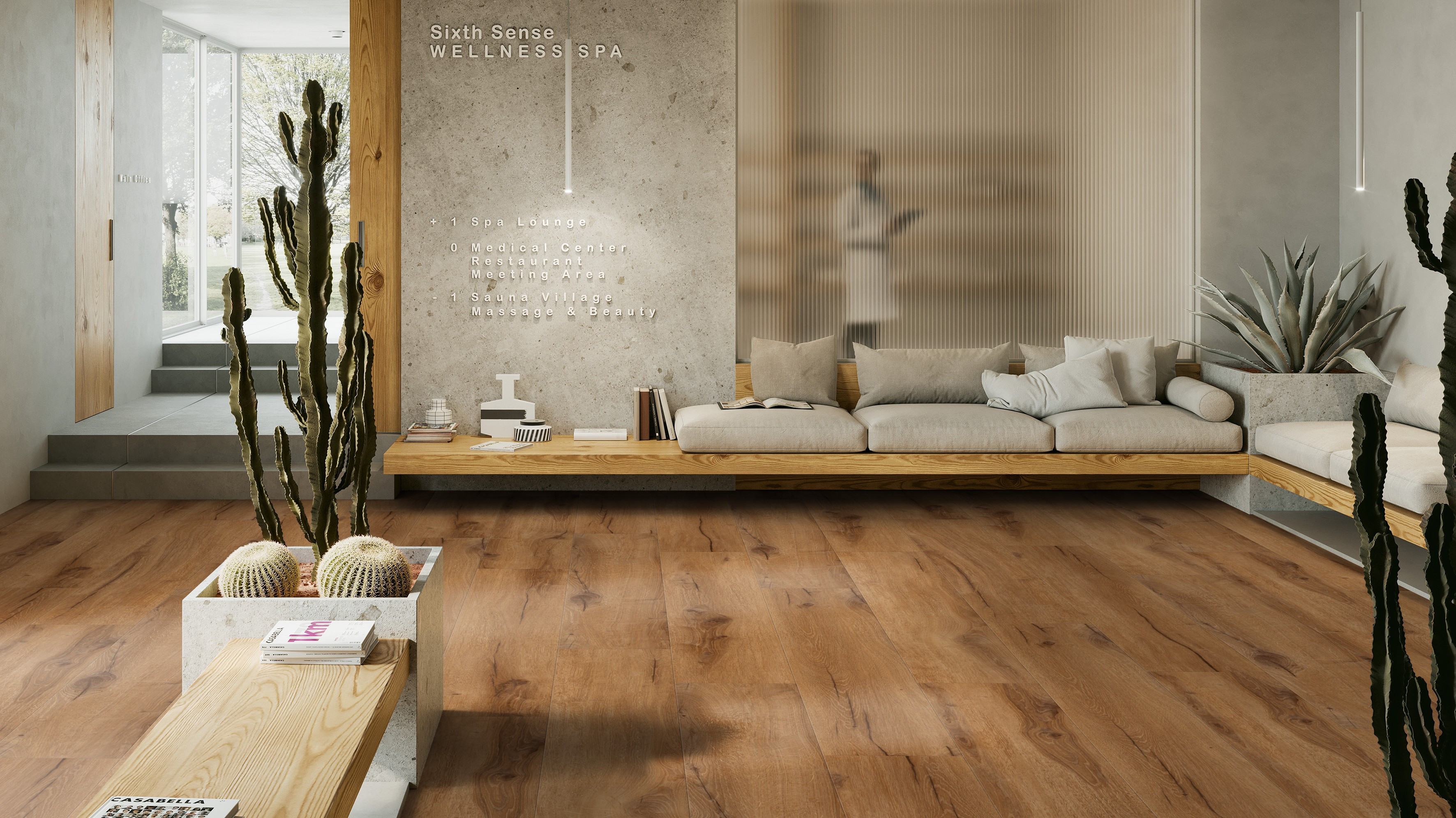 Vinylová podlaha Creation 40 Cedar Golden 1606 - lepená 230x1500 mm (obrázek 7)
