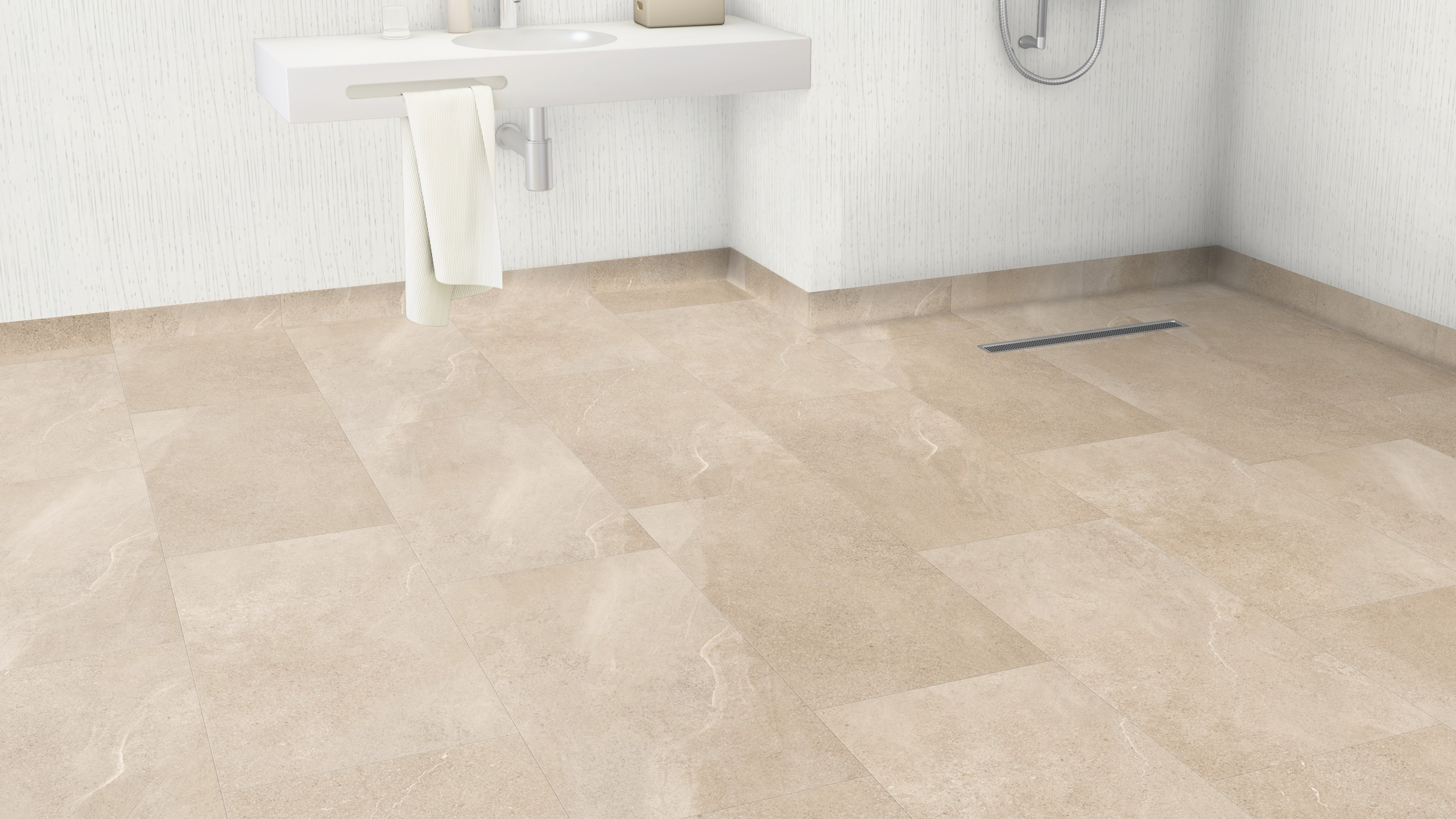 Vinylová podlaha Creation 40 Curton Stone Clear 1603 - lepená 457x914 mm 4