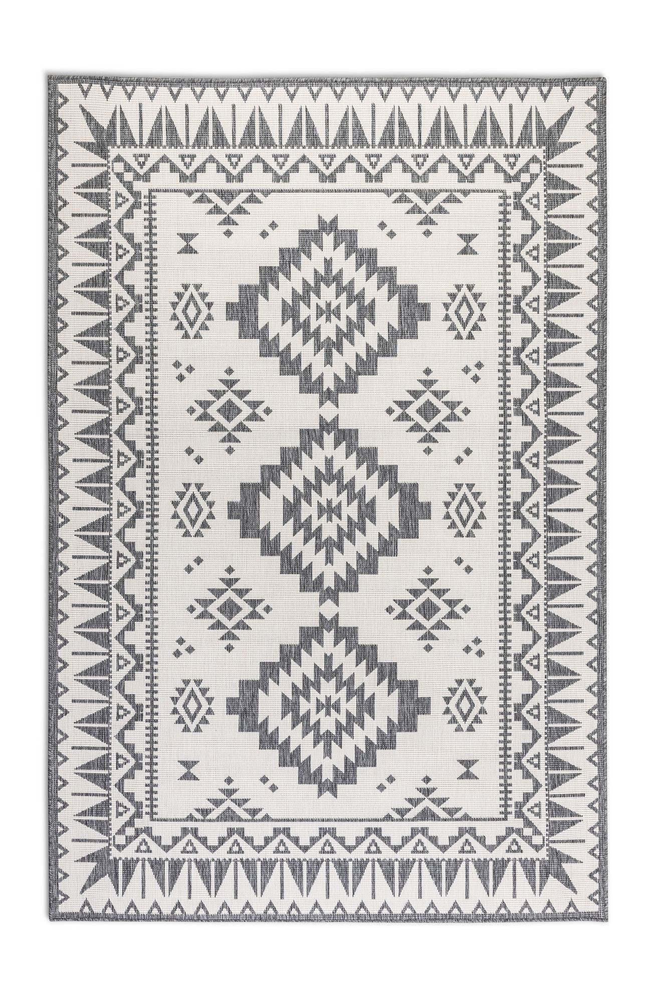 Kusový koberec Gemini 106018 Silver z kolekce Elle – na ven i na doma 120x170 cm (obrázek 7)