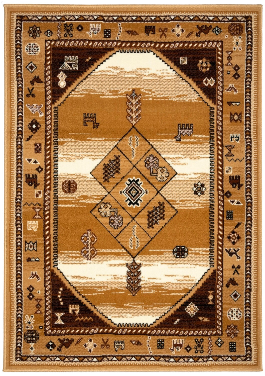 Kusový koberec TEHERAN T-375 beige