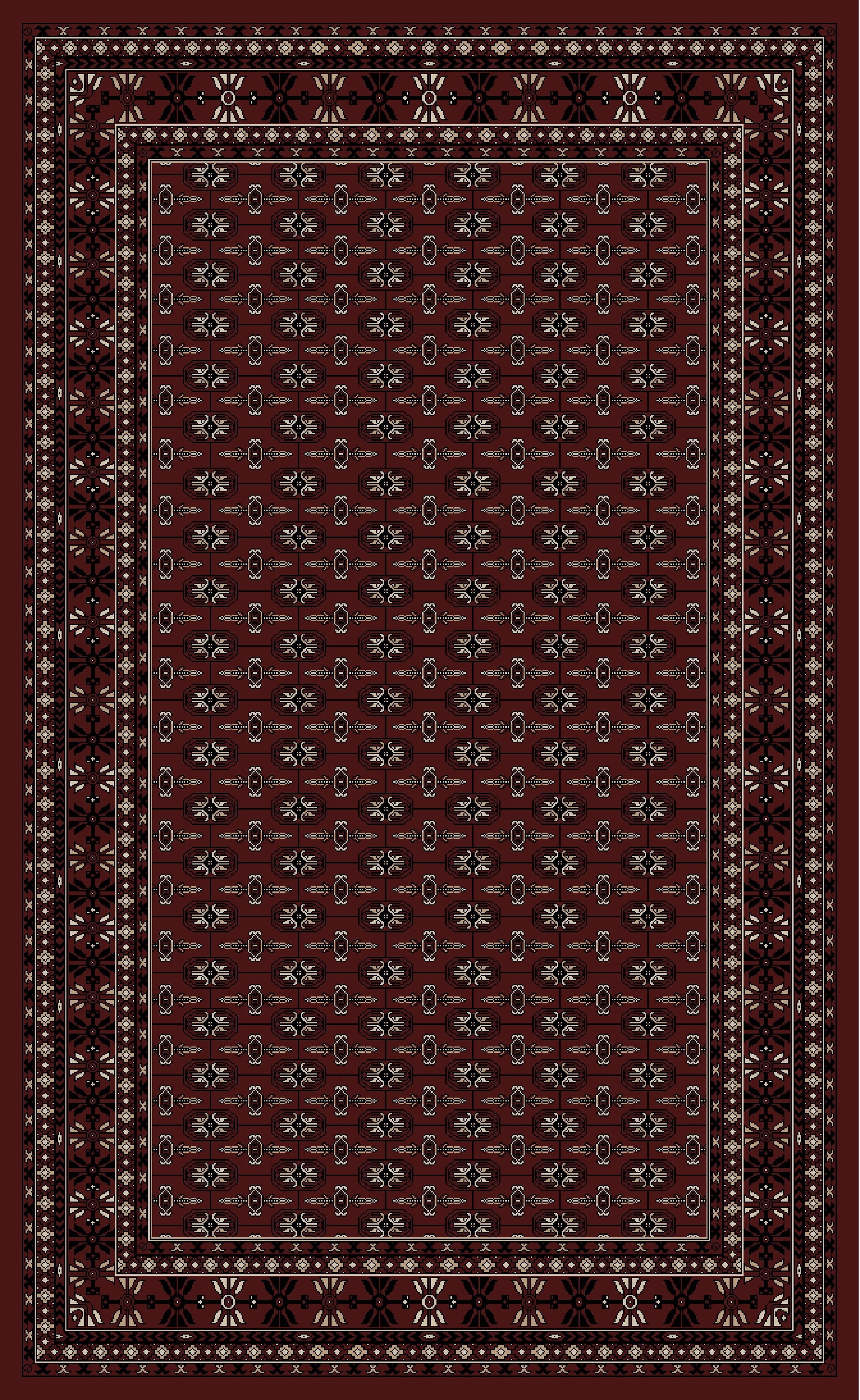 Kusový koberec Marrakesh 351 Red