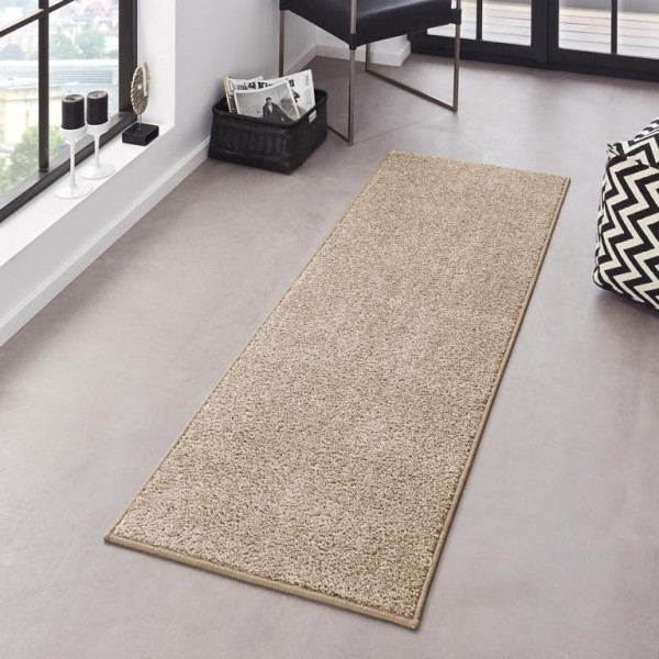 Kusový koberec Pure 102662 Taupe/Creme 80x400 cm (obrázek 6)
