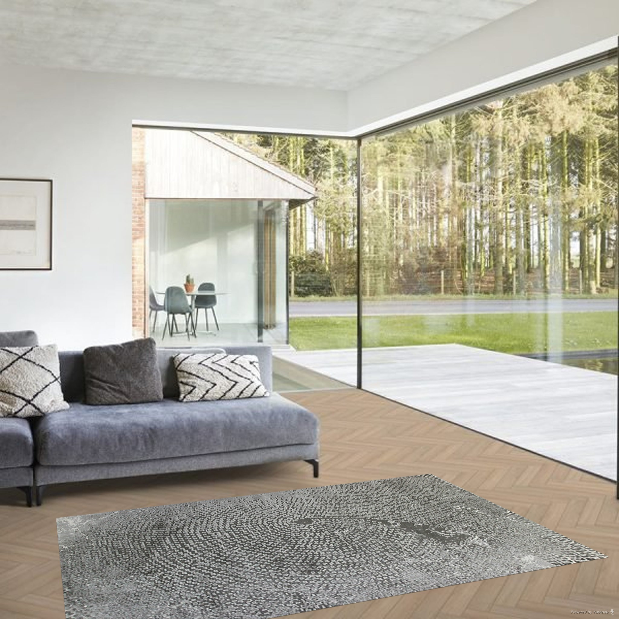 Kusový koberec Dizayn 2218 Grey 2