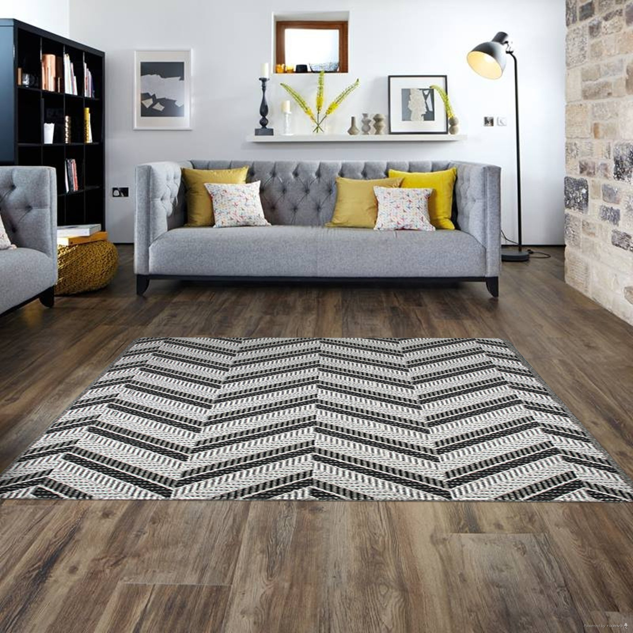 Kusový koberec Lagos 1088 Silver (Grey) 3