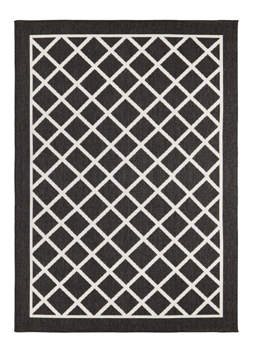 Kusový koberec Twin Supreme 103425 Sydney black creme