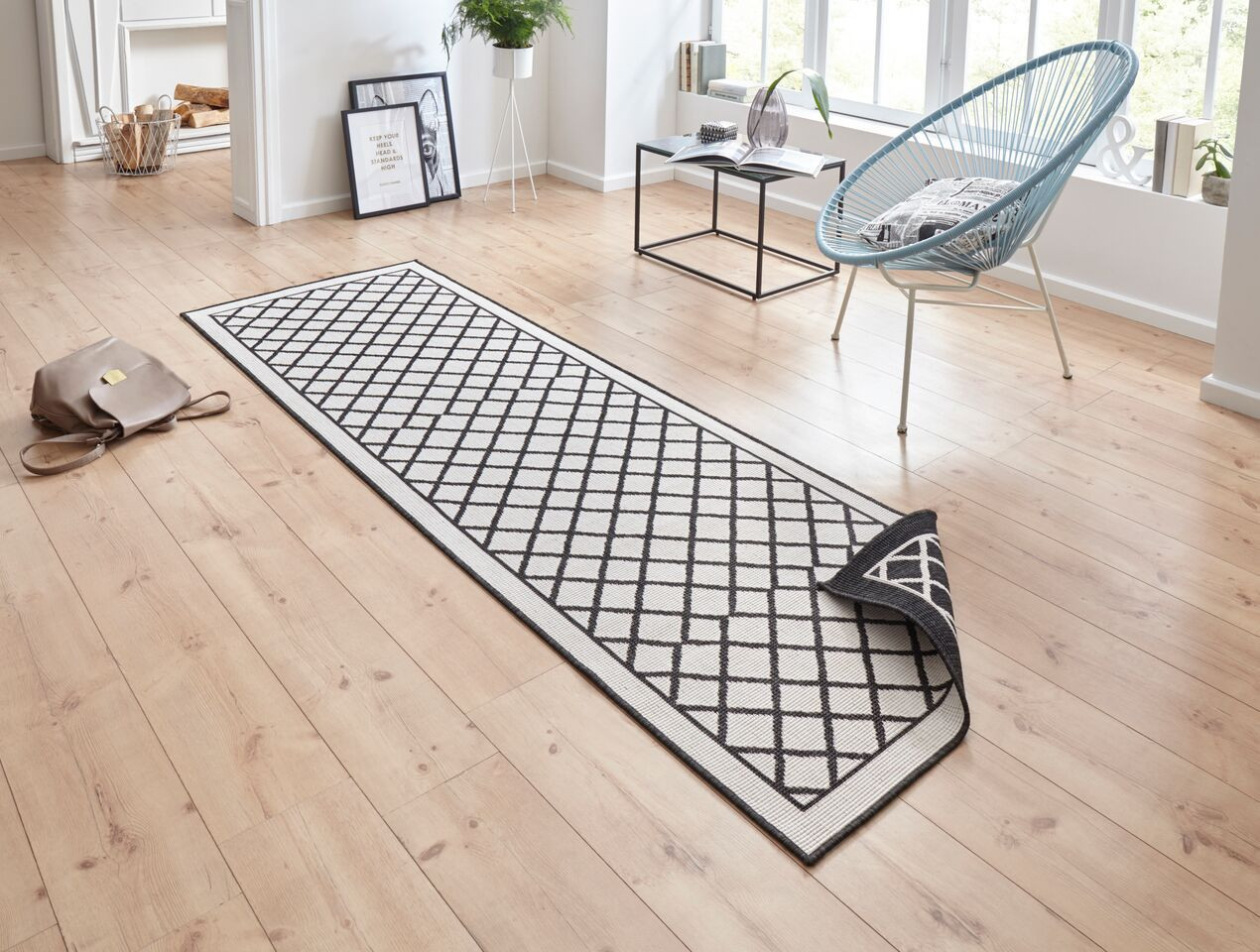 Kusový koberec Twin Supreme 103425 Sydney black creme 160x230 cm (obrázek 8)