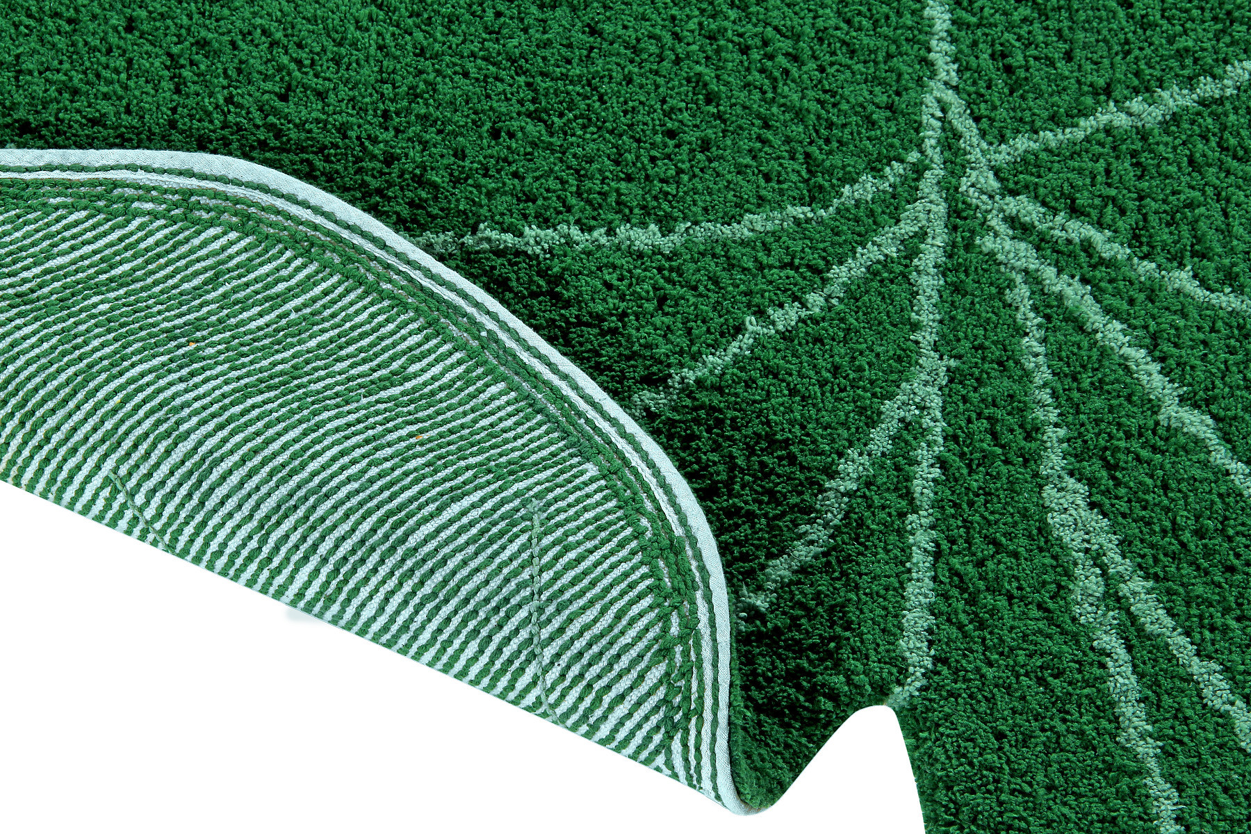 Ručně tkaný kusový koberec Monstera Leaf 2
