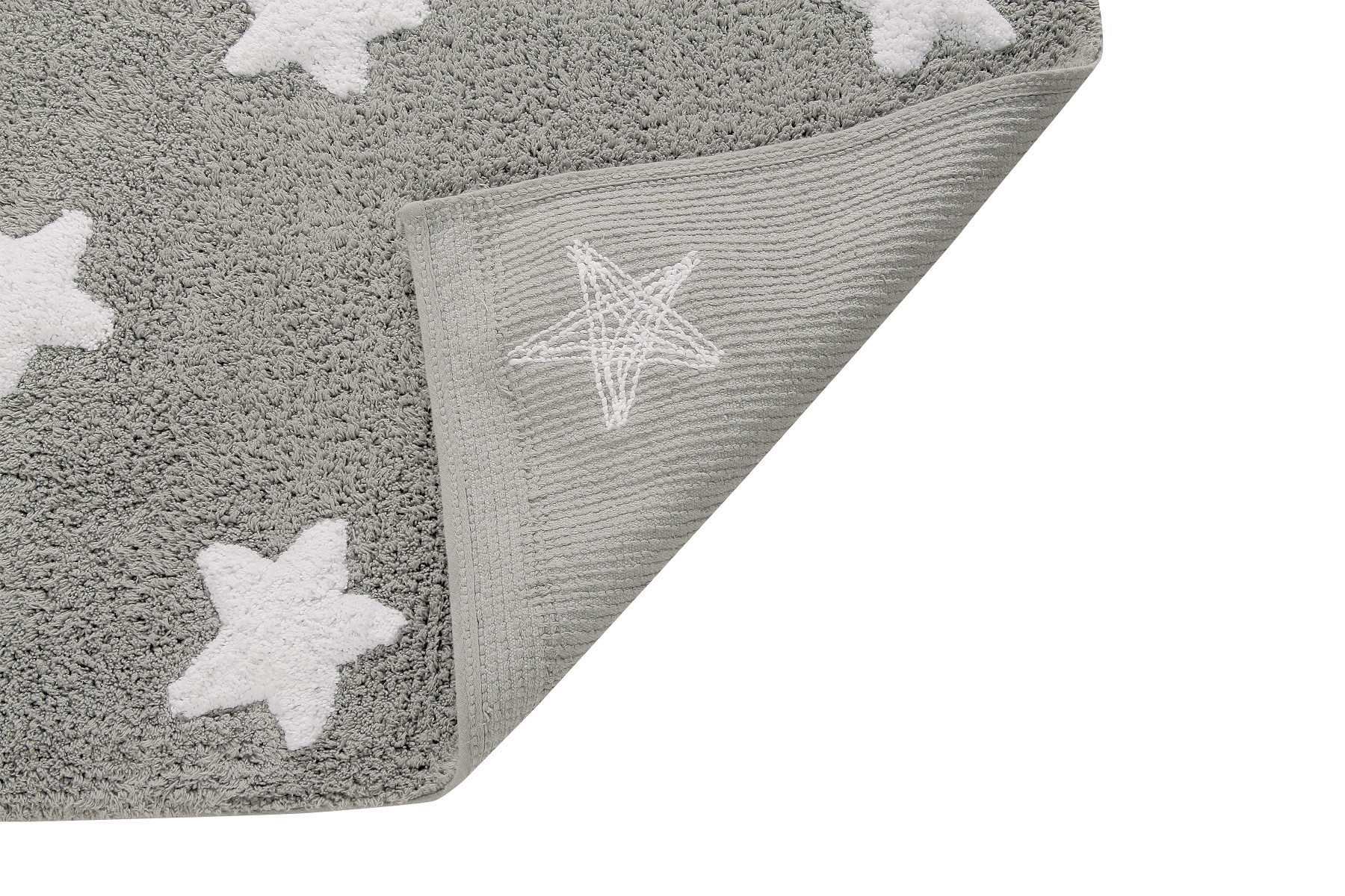 Ručně tkaný kusový koberec Stars Grey-White 4